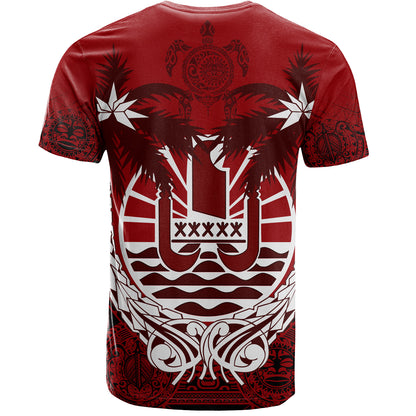 Tahiti T-Shirt Polynesian Coconut