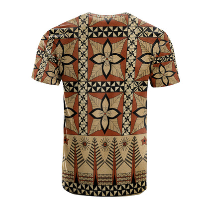 Tonga T-Shirt Tapa Motif