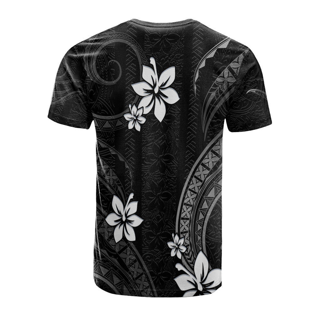 Hawaii T-Shirt Polynesian Pattern Plumeria