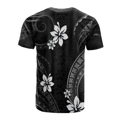 Hawaii T-Shirt Polynesian Pattern Plumeria