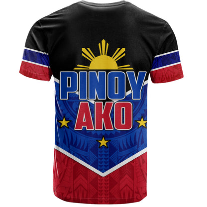 Philippines Filipinos T-Shirt Pinoy Ako Style