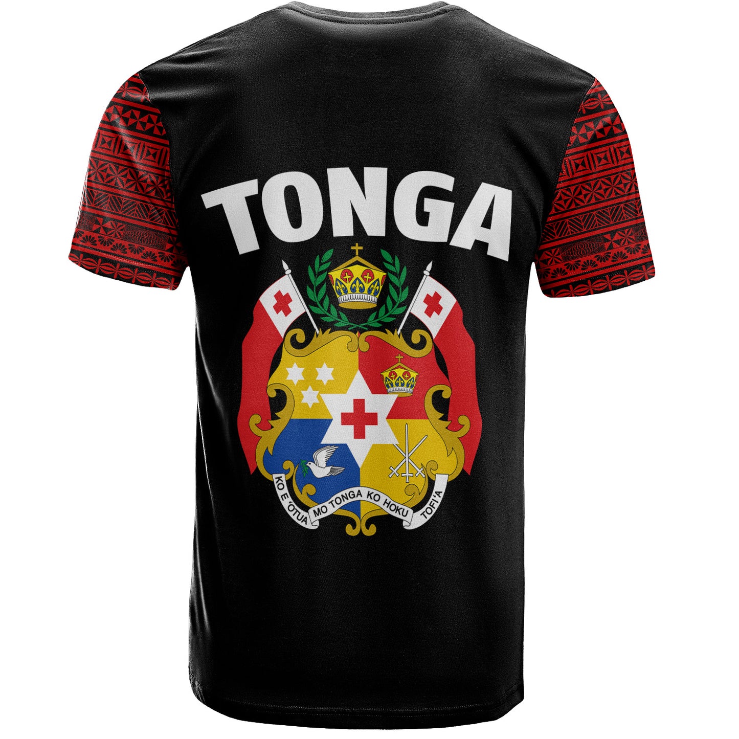 Tonga T-Shirt Tonga Flag Special Version