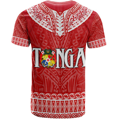 Tonga Custom Personalised T-Shirt Happy National Day