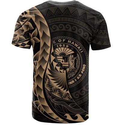 Hawaii T-Shirt - Custom Personalised Polynesian Pattern Style