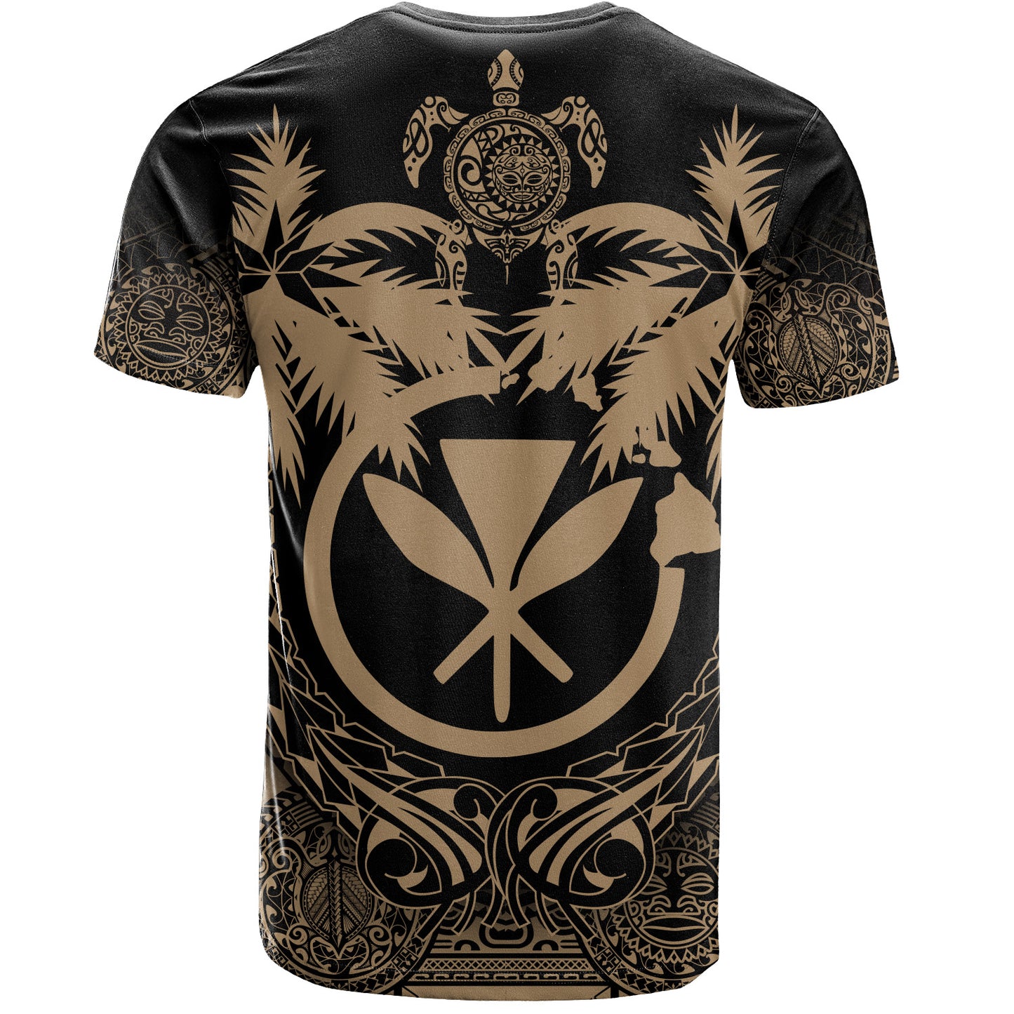 Hawaii T-Shirt Polynesian Coconut