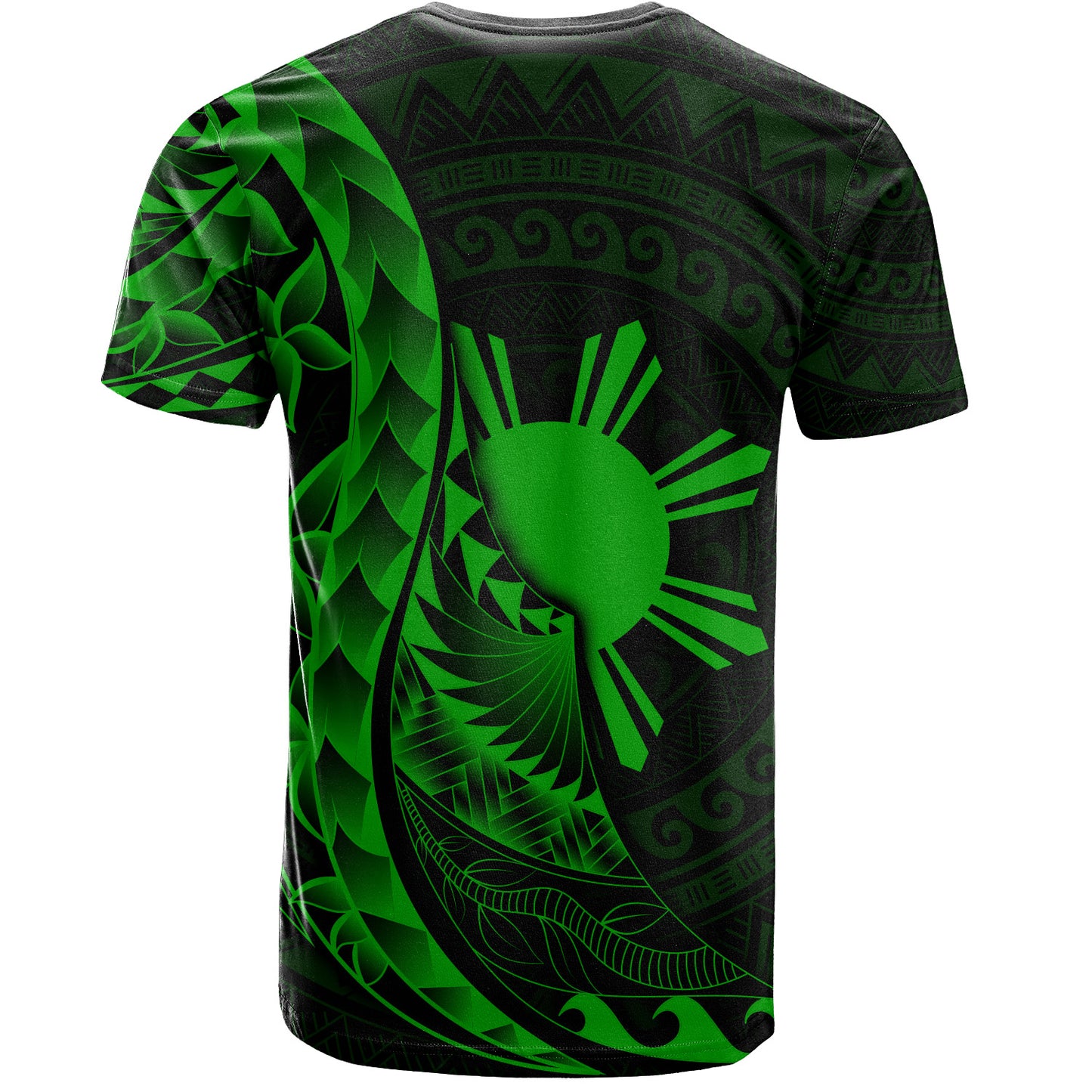 Philippines Filipinos T-Shirt - Custom Personalised Polynesian Pattern Style