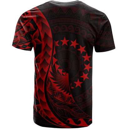 Cook Islands T-Shirt - Custom Personalised Polynesian Pattern Style