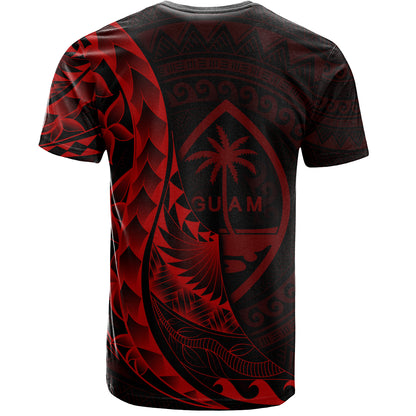 Guam T-Shirt - Custom Personalised Polynesian Pattern Style