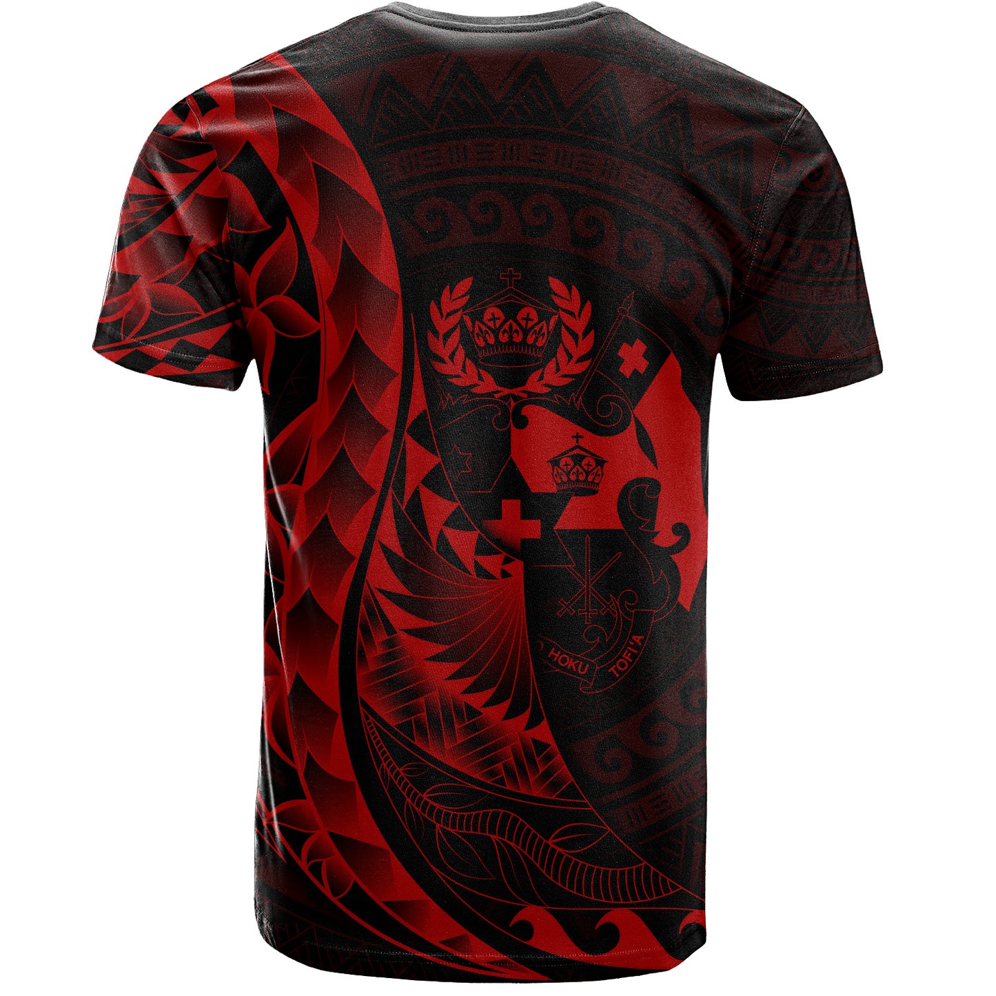 Tonga T-Shirt - Custom Personalised Polynesian Pattern Style