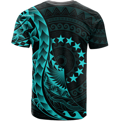 Cook Islands T-Shirt - Custom Personalised Polynesian Pattern Style