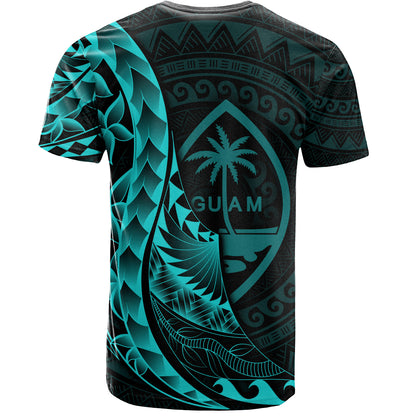 Guam T-Shirt - Custom Personalised Polynesian Pattern Style