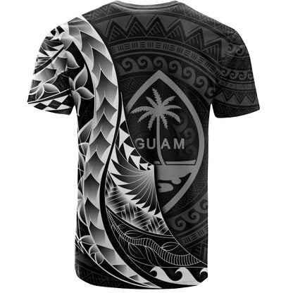 Guam T-Shirt - Custom Personalised Polynesian Pattern Style