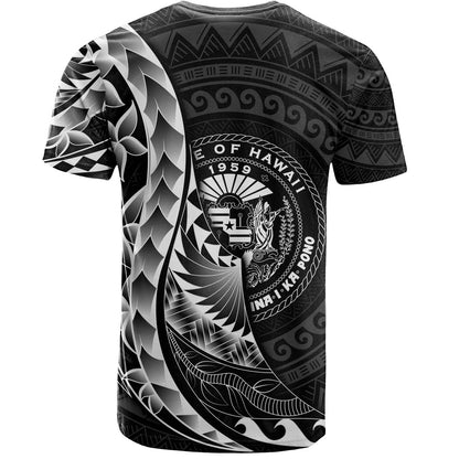 Hawaii T-Shirt - Custom Personalised Polynesian Pattern Style