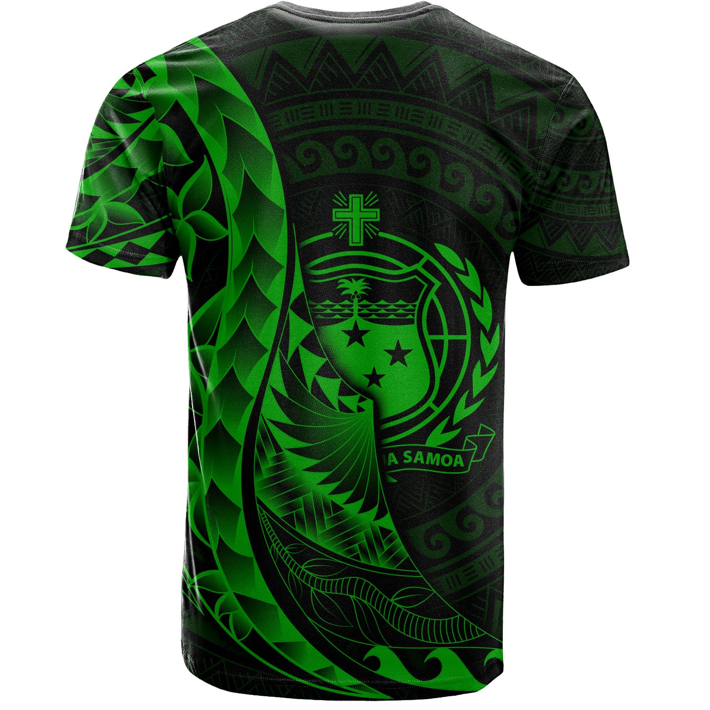 Samoa T-Shirt - Custom Personalised Polynesian Pattern Style