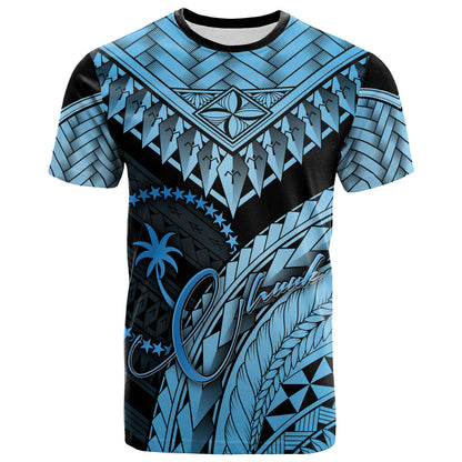 Chuuk Custom Personalised T-Shirt - Polynesian Necklace and Lauhala