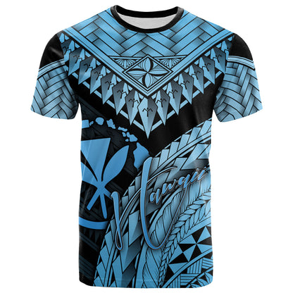 Hawaii Custom Personalised T-Shirt - Polynesian Necklace and Lauhala