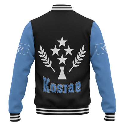 Kosrae Baseball Jacket Letters Style