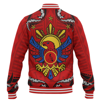 Philippines Filipinos Baseball Jacket Eagle Modern Decorative Art