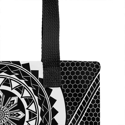 Philippines Filipino Tote Bag Batok Filipino Tattoo Style