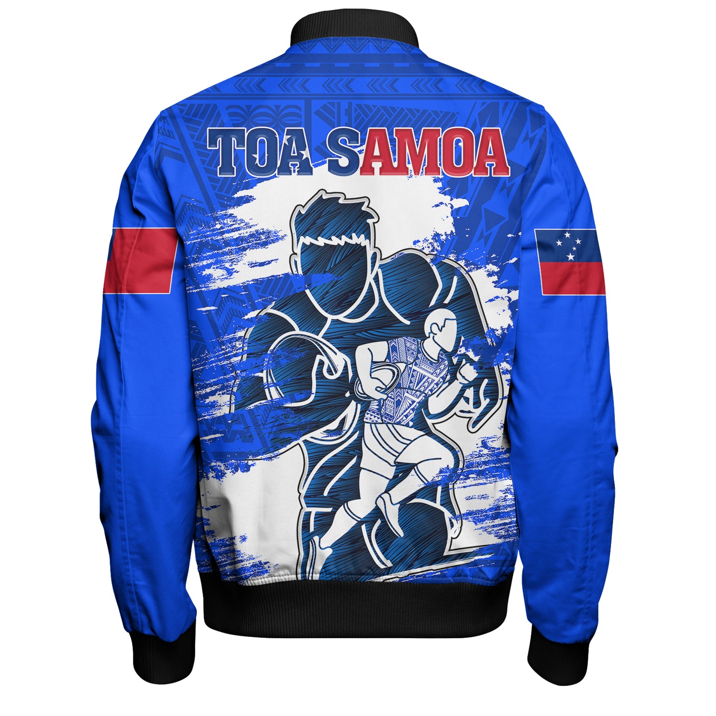 Samoa Bomber Jacket Toa Samoa Rugby League Sport