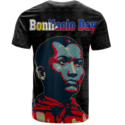 Philippines Filipinos T-Shirt Bonifacio Day Tribal Crack Style