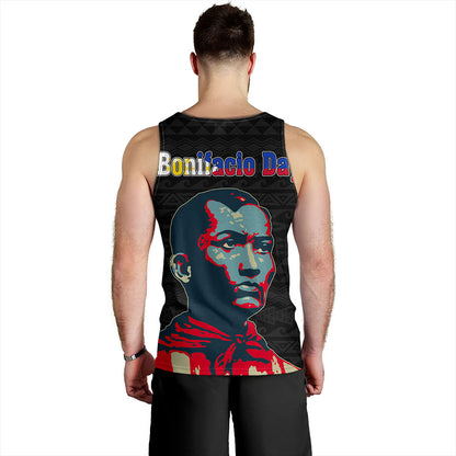 Philippines Filipinos Tank Top Bonifacio Day Tribal Crack Style
