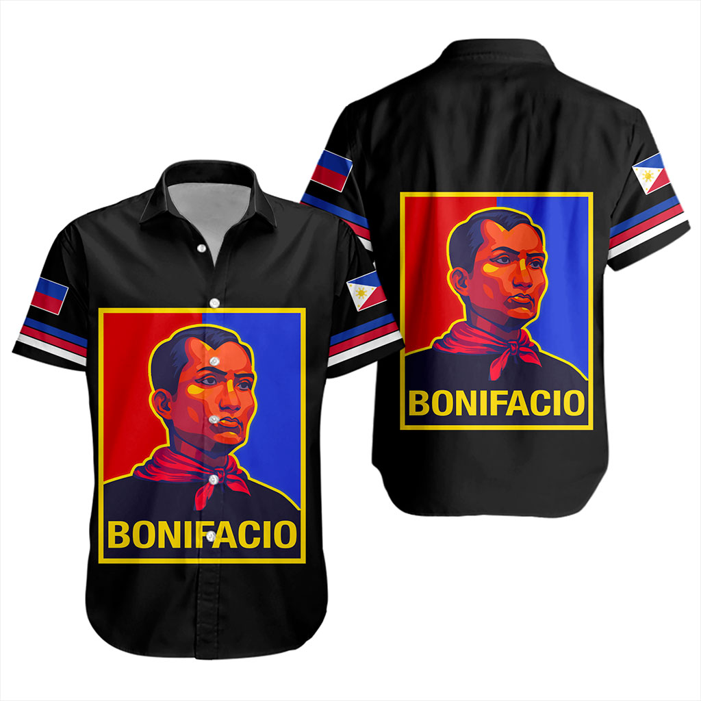 Philippines Filipinos Short Sleeve Shirt Bonifacio Day Holiday