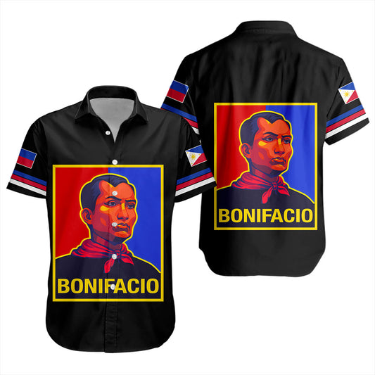 Philippines Filipinos Short Sleeve Shirt Bonifacio Day Holiday