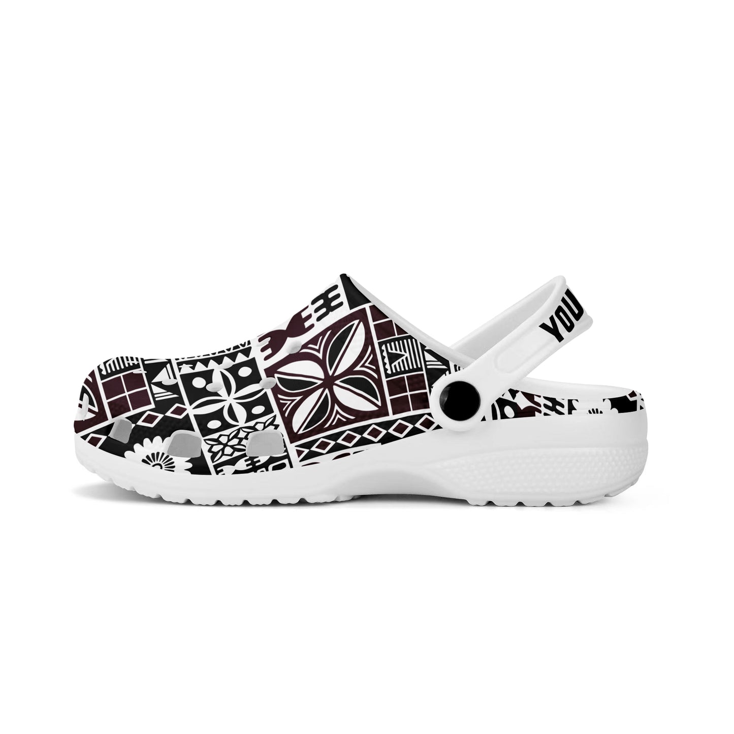 Fiji Clogs Shoes Custom Text Bula Fashion Style