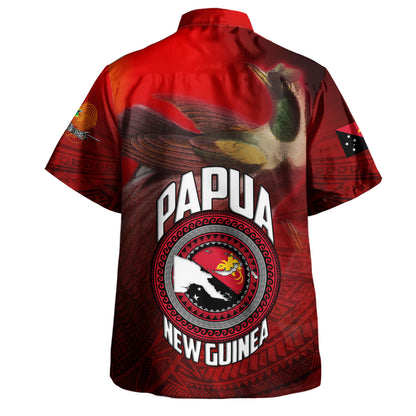 Papua New Guinea Custom Personalised Hawaiian Shirt Seal And Map Tribal Traditional Patterns