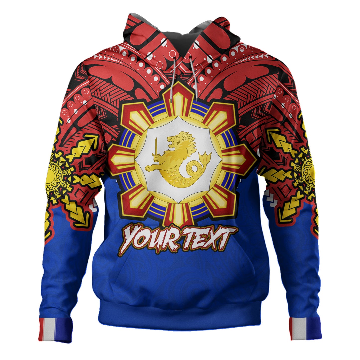 Philippines Hoodie - Custom Philippine Legion of Honor Tribal Style