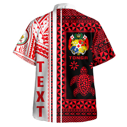Tonga Short Sleeve Shirt - Custom Proud To be Tongan Polynesian Patterns With Tonga Kupesi Short Sleeve Shirt
