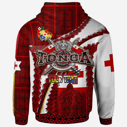 Tonga Aotearoa Tribal Roots Hoodie - Custom Tonga Polynesian Pride With Coat Of Arms And Tonga Map Kupesi Hoodie