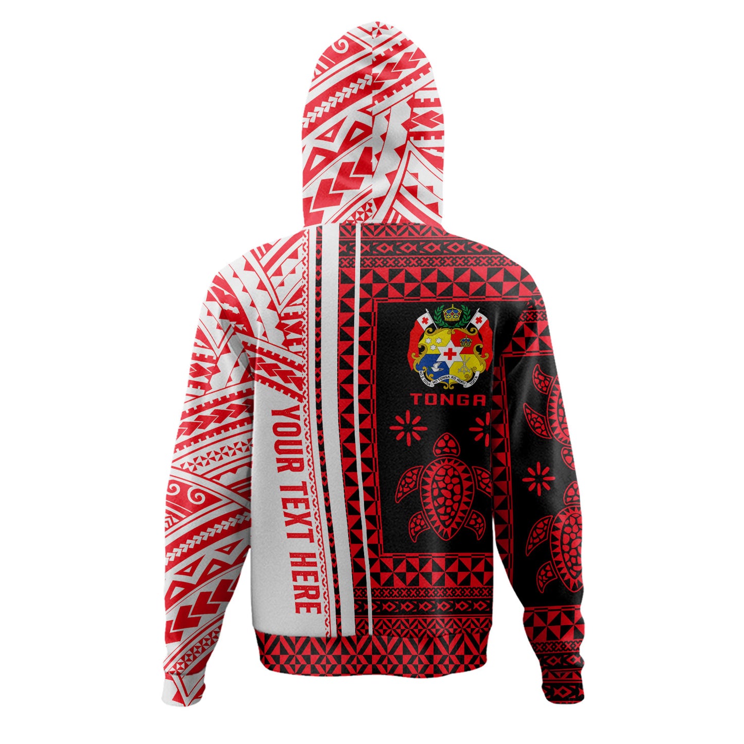 Tonga Hoodie - Custom Proud To be Tongan Polynesian Patterns With Tonga Kupesi Hoodie