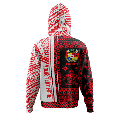 Tonga Hoodie - Custom Proud To be Tongan Polynesian Patterns With Tonga Kupesi Hoodie