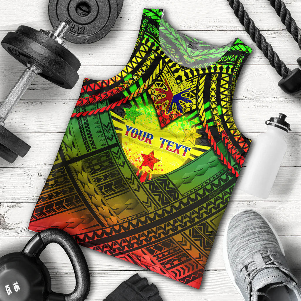 Philippines Men Tank Top - Custom Hope Begins In Your Home Reggae Style