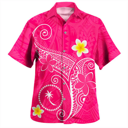 Chuuk State Hawaiian Shirt Polynesia Floral Tribal Ver.1