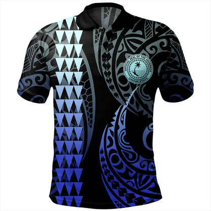 Chuuk State Polo Shirt Kakau Style