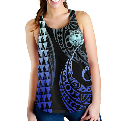 Chuuk State Women Tank Kakau Style