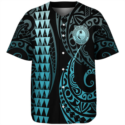 Chuuk State Baseball Shirt Kakau Style Ver.1