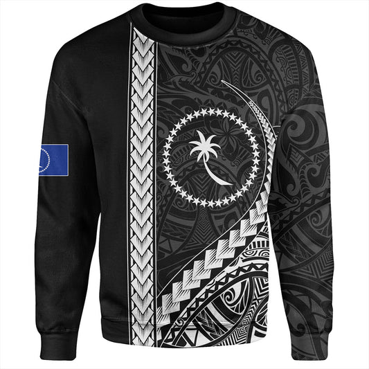 Chuuk State Sweatshirt Tribal Micronesian Coat Of Arms