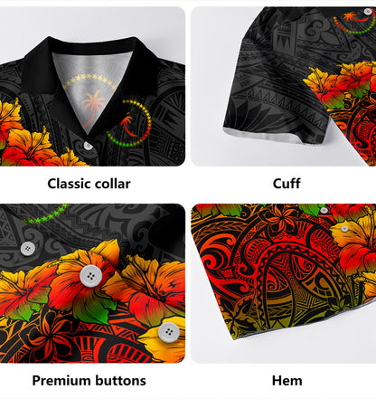 Pohnpei State Hawaiian Shirt Style Tropical