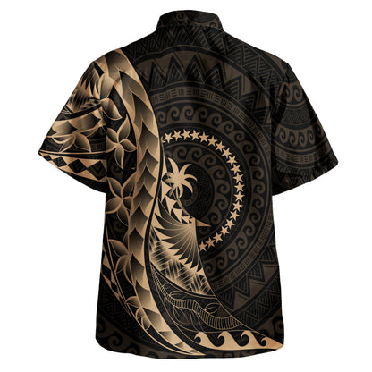 Chuuk Custom Personalised Hawaiian Shirt Polynesian Pattern Style