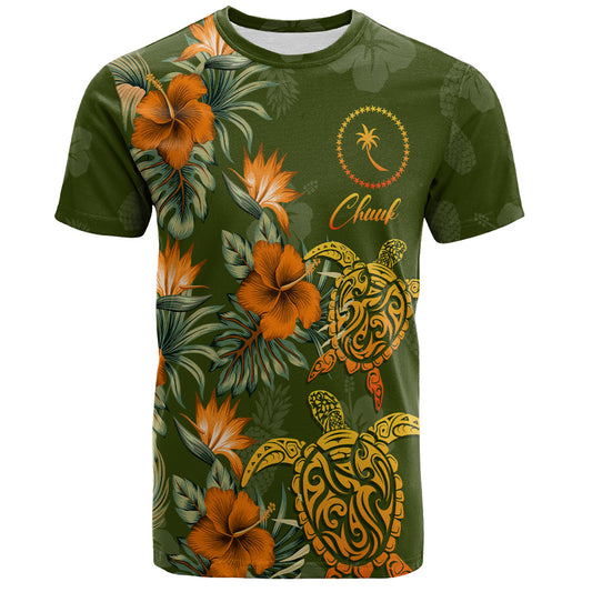 Chuuk State T-Shirt Custom Personalised Polynesian Tropical Summer