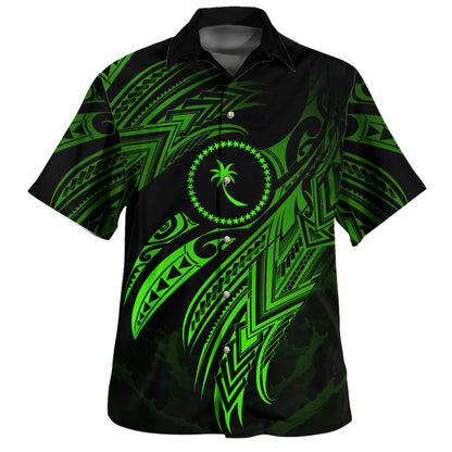 Chuuk State Custom Personalised Hawaiian Shirt Legend Color Version