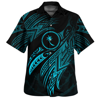 Chuuk State Custom Personalised Hawaiian Shirt Legend Color Version