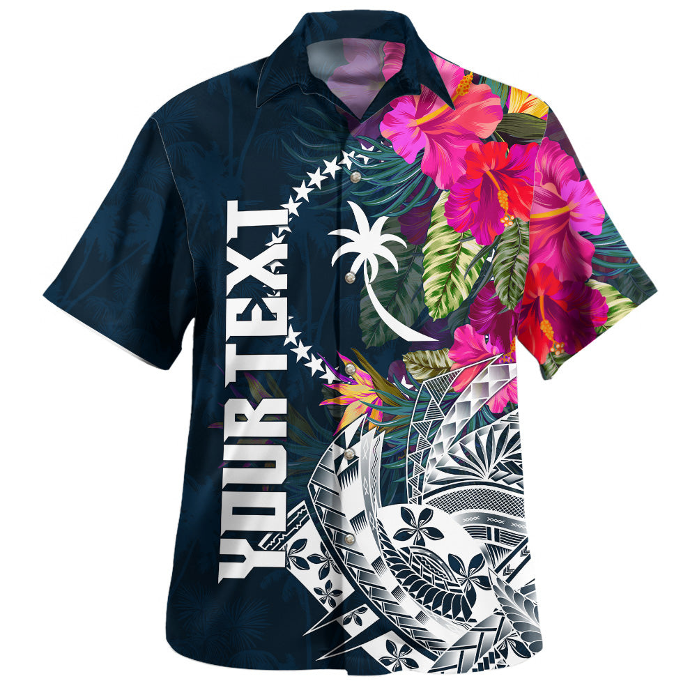 Kosrae Hawaiian Shirt Custom Personalised Polynesian Summer Vibes
