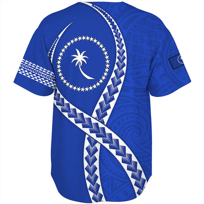 Chuuk State Baseball Shirt Tribal Polynesian In My Heart
