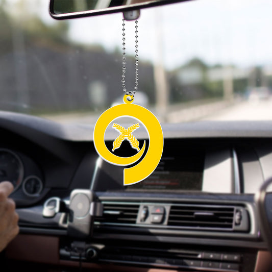 Vanuatu Car Hanging Ornament Coat Of Arms Ver.1
