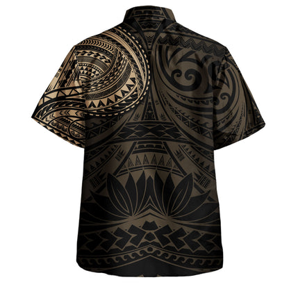 Polynesian Hawaiian Shirt Polynesian Pattern Special Design